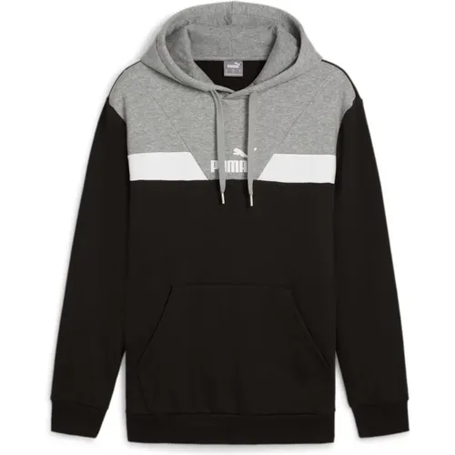 Power Colorblock Hoodie , Herren, Größe: S - Puma - Modalova