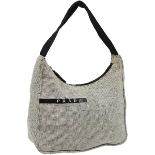 Pre-owned Canvas prada-bags , female, Sizes: ONE SIZE - Prada Vintage - Modalova