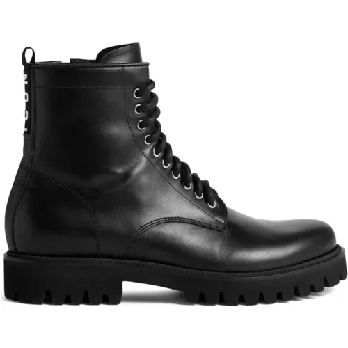 Schwarze Stiefel , Herren, Größe: 43 EU - Dsquared2 - Modalova