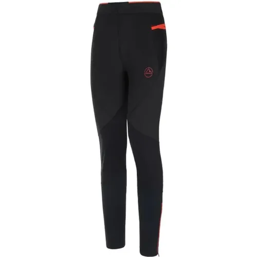 Schwarze Hose mit Windschutz , Damen, Größe: XS - la sportiva - Modalova