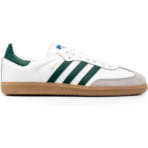 Weiße Sneakers Stilvolle Herrenschuhe , Herren, Größe: 45 EU - Adidas - Modalova