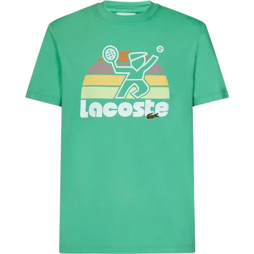 T-shirts and Polos , male, Sizes: S, XS, L, XL, M - Lacoste - Modalova