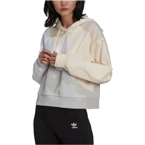 S Iconic Sweatshirt , female, Sizes: M - Adidas - Modalova