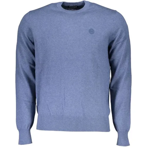 Eco Blauer Pullover , Herren, Größe: 2XL - North Sails - Modalova