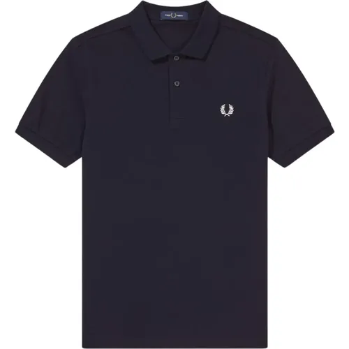 Klassisches Baumwoll-Poloshirt M6000 , Herren, Größe: 2XS - Fred Perry - Modalova