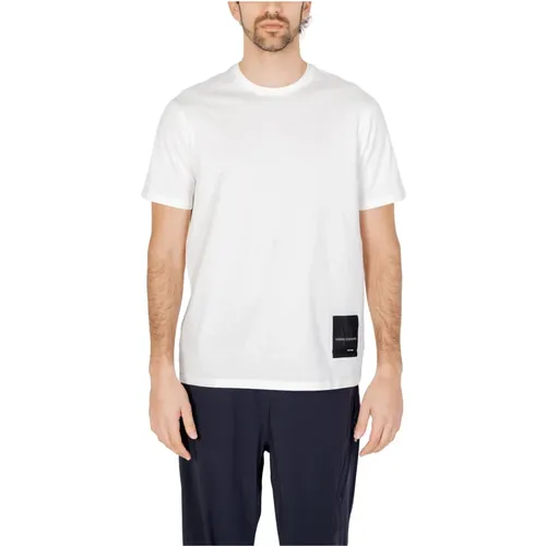 T-Shirts , male, Sizes: S, M, L, XL - Armani Exchange - Modalova