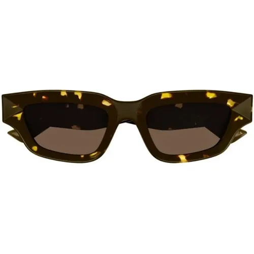 New Classic Large Sunglasses , unisex, Sizes: 53 MM - Bottega Veneta - Modalova
