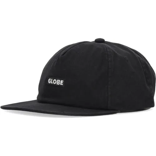 Schwarze Gewaschene LV Cap Streetwear - Globe - Modalova