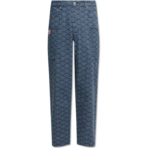 Patterned jeans , male, Sizes: W30, W32 - Kenzo - Modalova