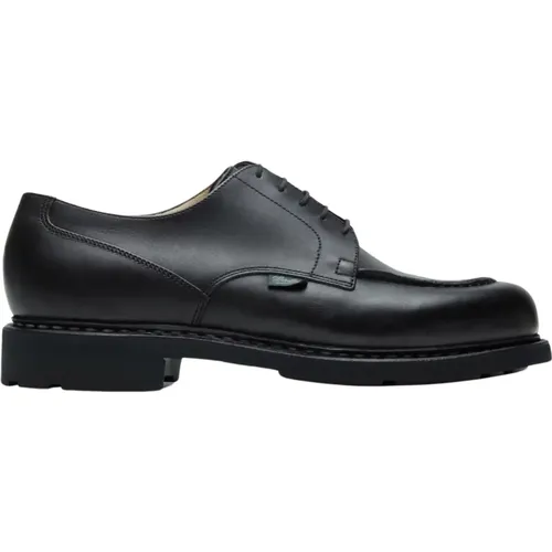 Leather Lace-up Shoe with Visible Stitching , male, Sizes: 10 UK, 9 1/2 UK - Paraboot - Modalova