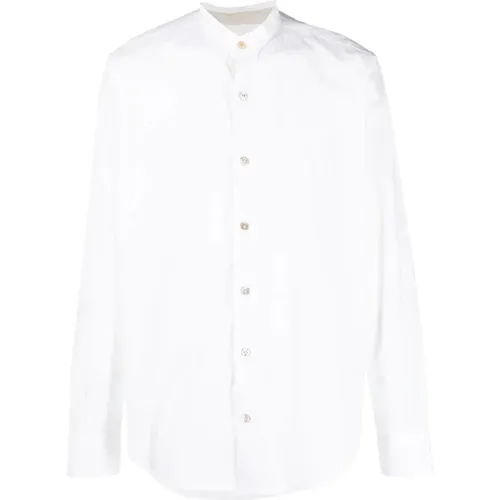 Elegant Korean Long Sleeve Shirt , male, Sizes: 2XL - Eleventy - Modalova