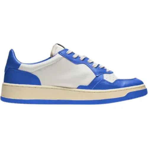 Leather Low Top Sneakers , male, Sizes: 11 UK, 12 UK - Autry - Modalova