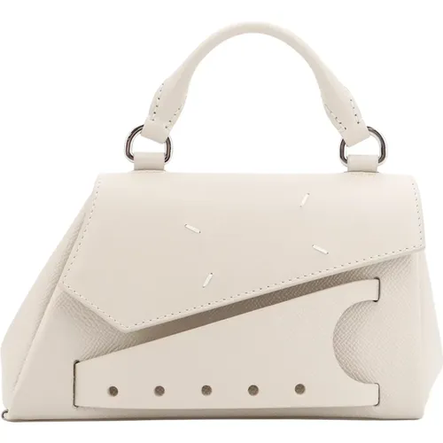Leather Flap Handbag , female, Sizes: ONE SIZE - Maison Margiela - Modalova