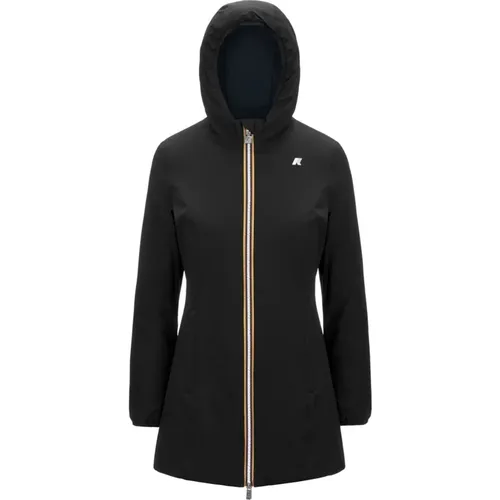 Nylon Elastan Jacke , Damen, Größe: 2XL - K-way - Modalova