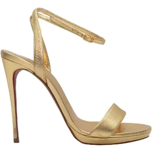 Pre-owned Leder heels - Christian Louboutin Pre-owned - Modalova