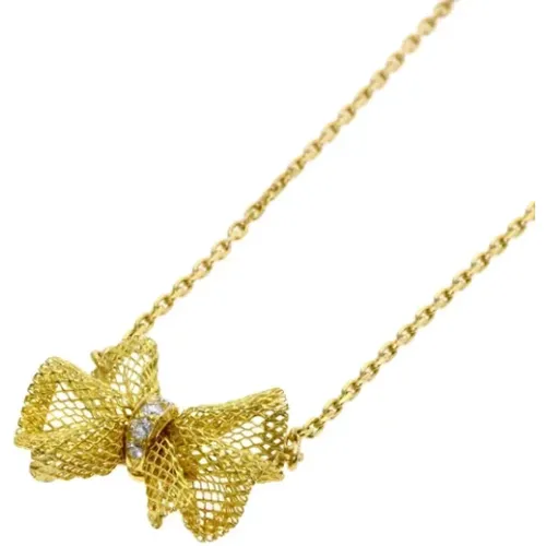 Pre-owned Gold necklaces , female, Sizes: ONE SIZE - Van Cleef & Arpels Pre-owned - Modalova