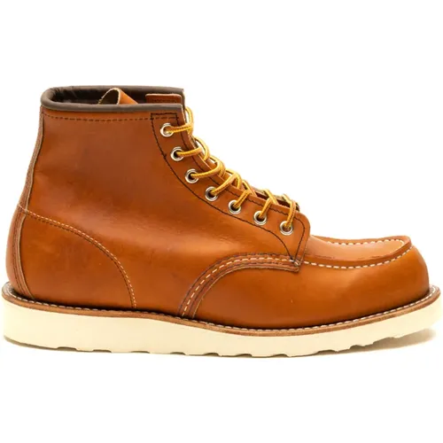 Braune Flache Schuhe Moc 875 Stil - Red Wing Shoes - Modalova