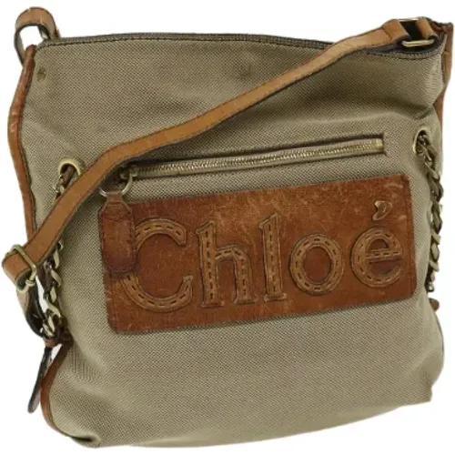 Pre-owned Leather shoulder-bags , female, Sizes: ONE SIZE - Chloé Pre-owned - Modalova