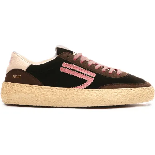 Braune Nachhaltige Sneakers , Damen, Größe: 37 EU - Puraai - Modalova