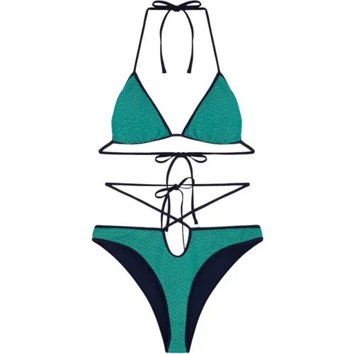 Exotisches Bandeau Bikini Set - Me-Fui - Modalova