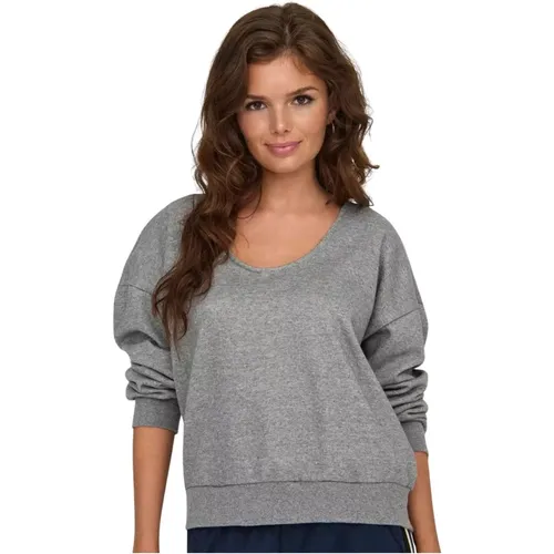 Langarm Pullover mit Schlitz hinten Frauen , Damen, Größe: XS - Only - Modalova