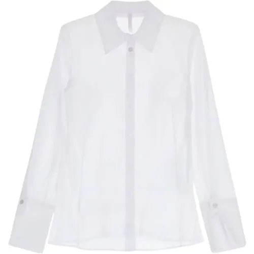 Klassisches Weißes Hemd , Damen, Größe: XS - Imperial - Modalova