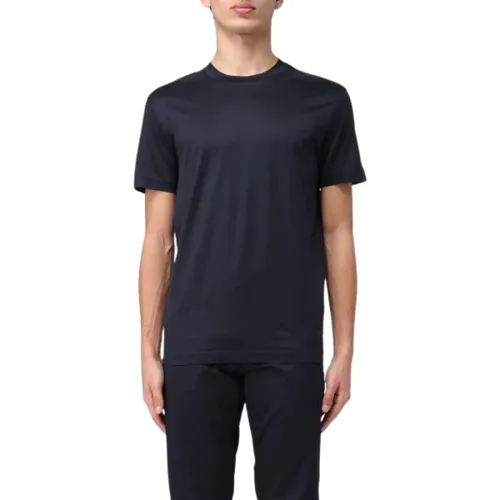 T-shirts and Polos , male, Sizes: L, XL, S, 2XL - Emporio Armani - Modalova