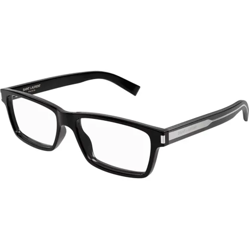 Klassische große Brillengestelle , Herren, Größe: 56 MM - Saint Laurent - Modalova