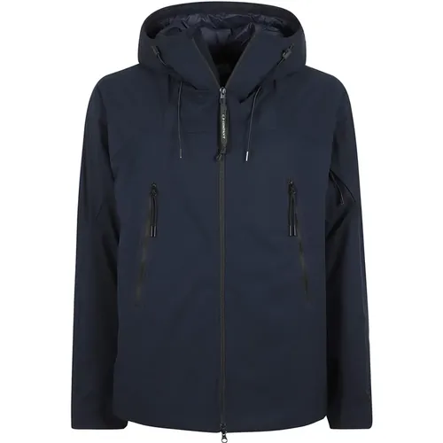 Blaue Pro-Tek Jacke Aw24 , Herren, Größe: M - C.P. Company - Modalova