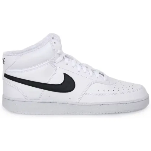 Stylische Court Vision Mid Sneakers , Herren, Größe: 42 1/2 EU - Nike - Modalova