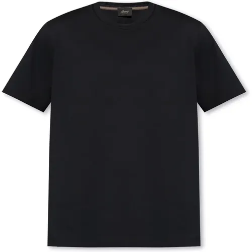 T-shirt with logo , male, Sizes: XL, S - Brioni - Modalova