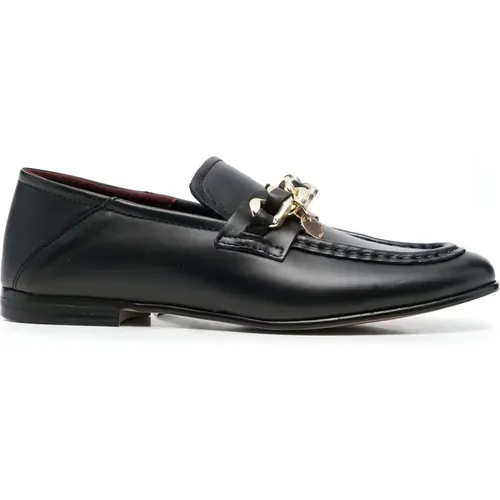 Leather Loafers for Women , female, Sizes: 3 UK, 4 UK, 6 UK, 5 UK - Tommy Hilfiger - Modalova