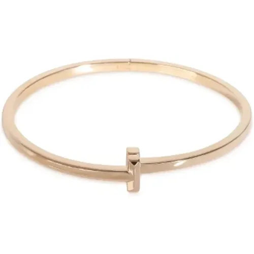 Pre-owned Rose Gold bracelets , female, Sizes: ONE SIZE - Tiffany & Co. Pre-owned - Modalova