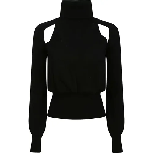 Cashmere Turtleneck , female, Sizes: 2XS - Malo - Modalova