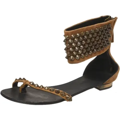 Pre-owned Wildleder sandals , Damen, Größe: 38 1/2 EU - Giuseppe Zanotti Pre-owned - Modalova