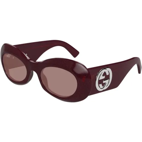 Stylish Sunglasses for Everyday Wear , unisex, Sizes: ONE SIZE - Gucci - Modalova