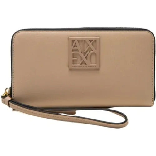 Basic Wallet , female, Sizes: ONE SIZE - Armani Exchange - Modalova