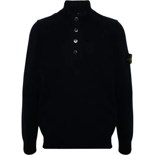 Knitted Sweater with Compass Badge , male, Sizes: S, M, XL, L, 2XL - Stone Island - Modalova
