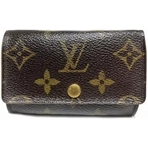 Pre-owned Canvas key-holders , male, Sizes: ONE SIZE - Louis Vuitton Vintage - Modalova