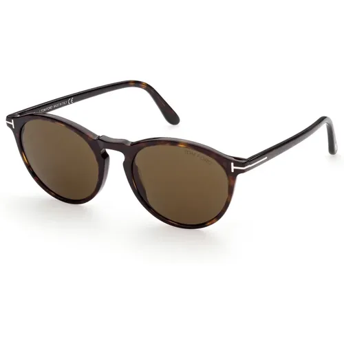 Aurele Sunglasses in Roviex and Gold , male, Sizes: 52 MM, 50 MM - Tom Ford - Modalova