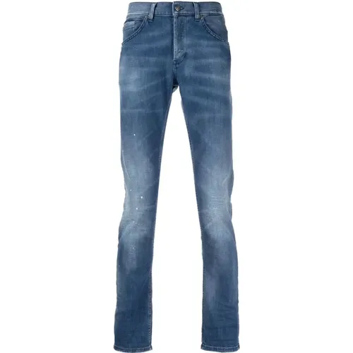 Moderne Slim-Cut Leg Jeans , Herren, Größe: W29 - Dondup - Modalova
