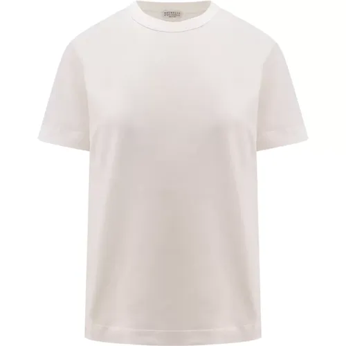 T-Shirts , Damen, Größe: L - BRUNELLO CUCINELLI - Modalova