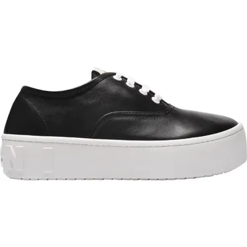 Pre-owned Leather sneakers , female, Sizes: 8 UK - Marni Pre-owned - Modalova