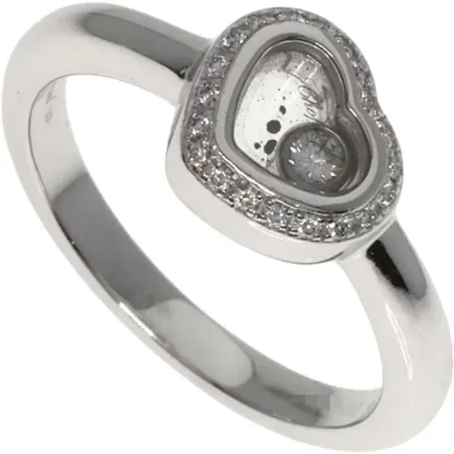 Pre-owned White Gold rings , female, Sizes: ONE SIZE - Chopard Pre-owned - Modalova