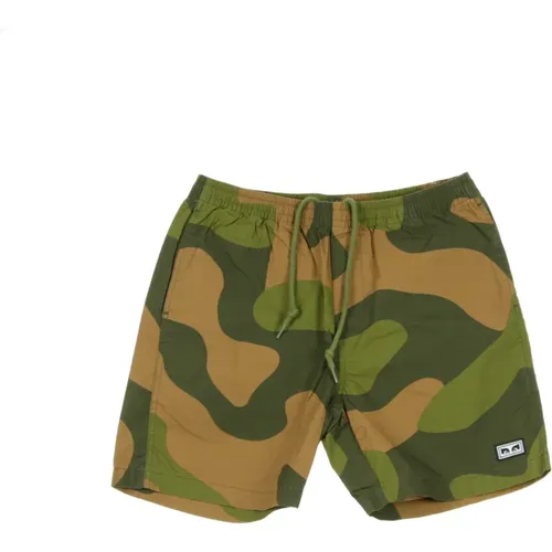 Jungle Camo Shorts Obey - Obey - Modalova