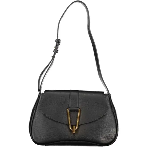 Leather Shoulder Bag with Adjustable Strap , female, Sizes: ONE SIZE - Coccinelle - Modalova