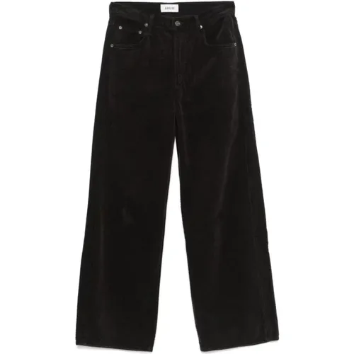 Cordhose mit niedrigem Bund , Damen, Größe: W29 - Agolde - Modalova