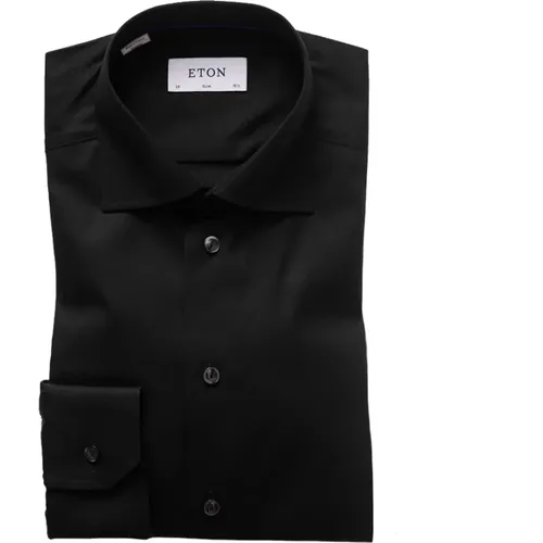 Slim Fit Shirt - Model 3000 , male, Sizes: 3XL, 4XL, L, 2XL, XL - Eton - Modalova