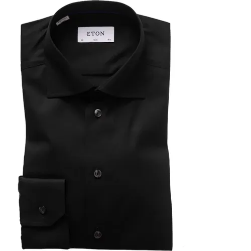 Slim Fit Shirt - Model 3000 , male, Sizes: S, 3XL, L, M, 2XL, XL - Eton - Modalova