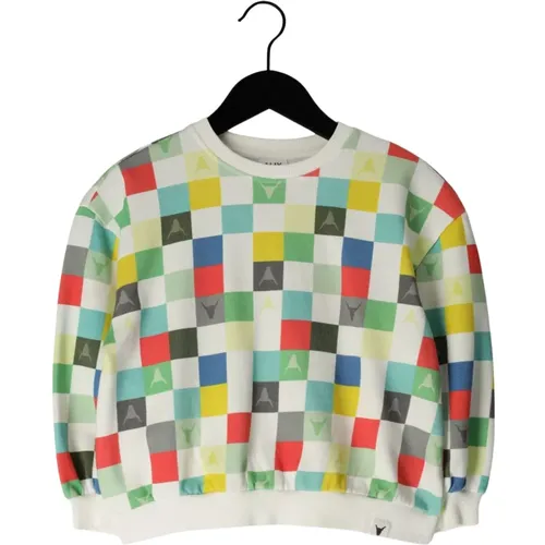 Jungen Gestrickter Blockierter Pullover - ALIX The Label - Modalova